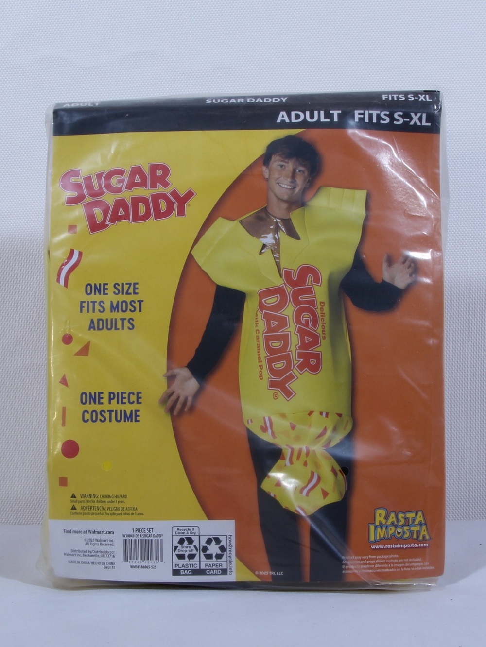 Rasta Imposta Sugar Daddy Candy Adult Costume NWT